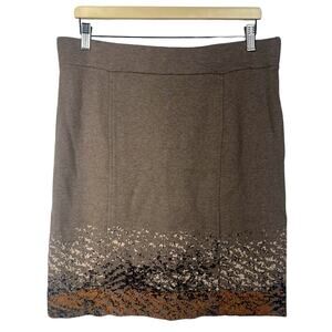 Nic + Zoe Knit Skirt Size Medium